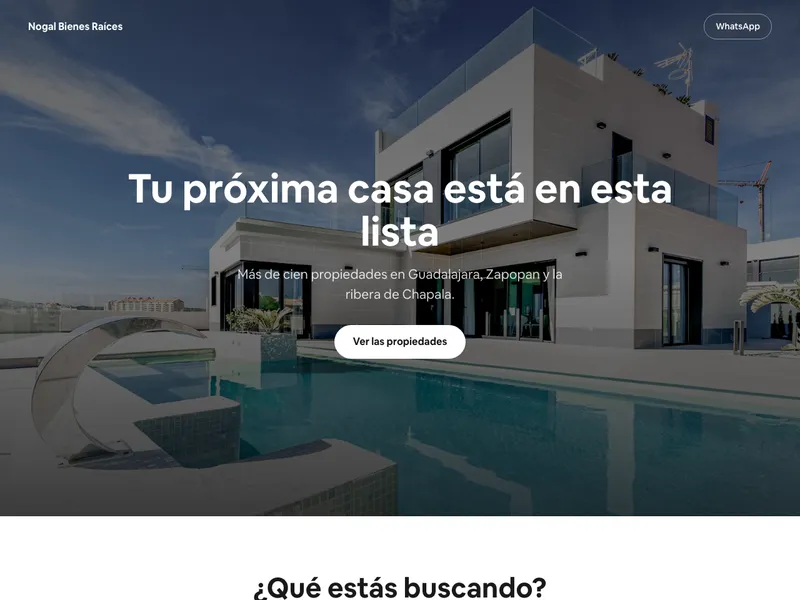 La plantilla Abierta, del enfoque Catálogo