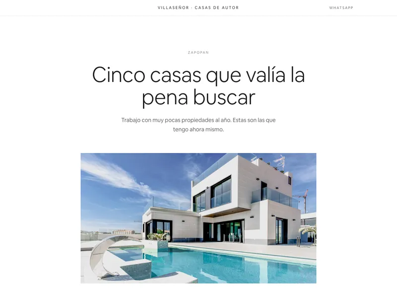 La plantilla Galería, del enfoque Editorial