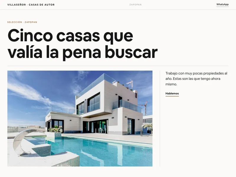 La plantilla Revista, del enfoque Editorial